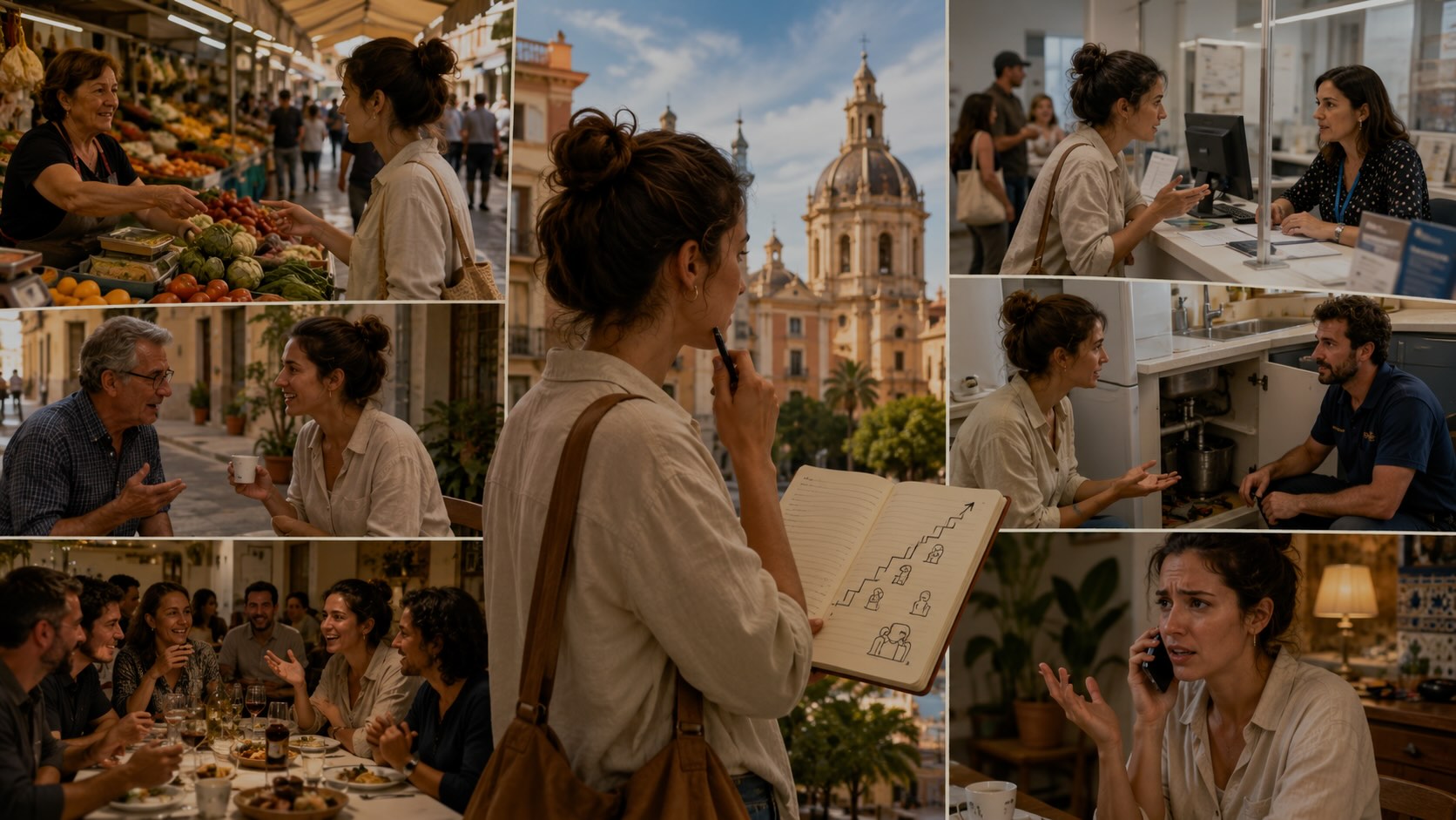 how much Spanish to live in Valencia